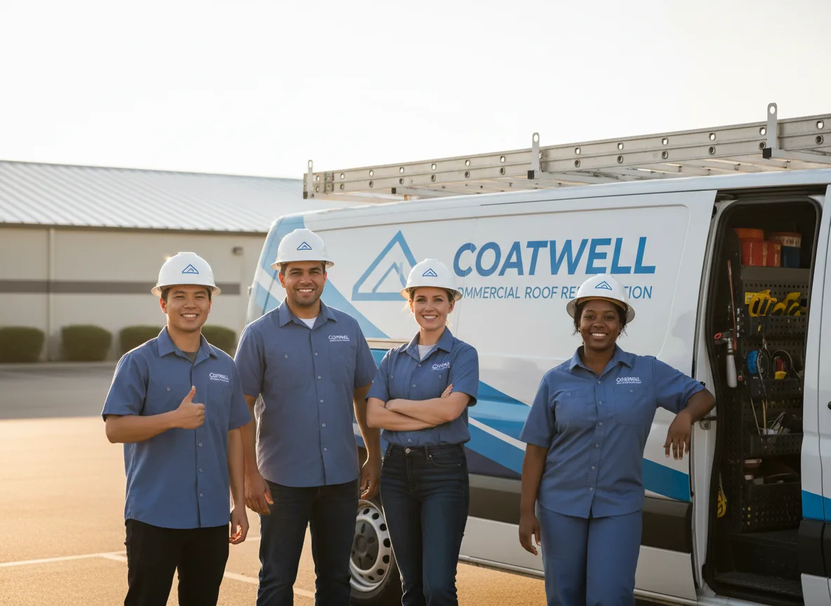 Commercial roof coating company in Holgate, OH